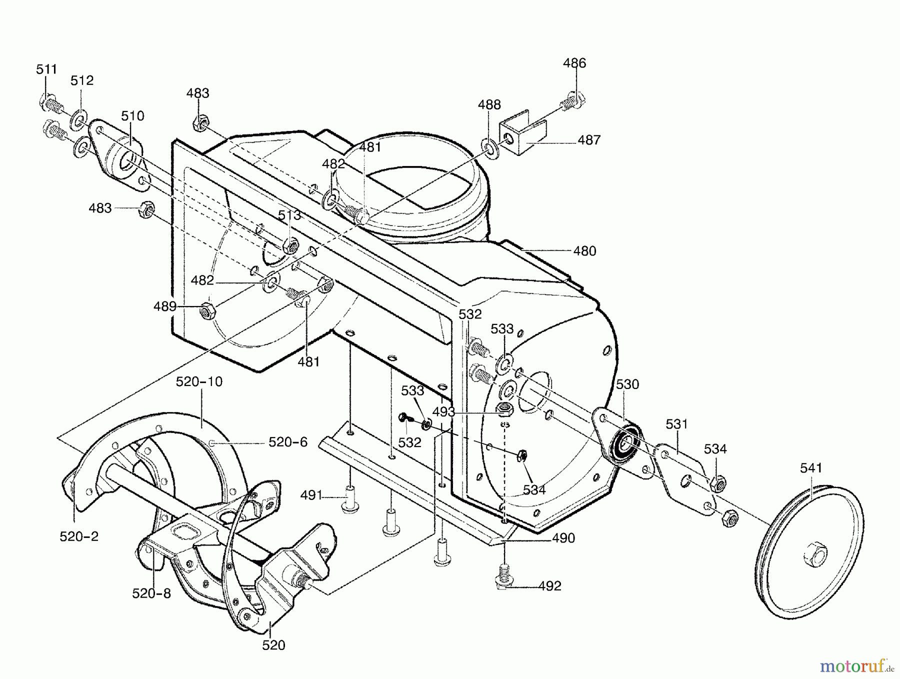  Murray Schneefräsen 620301x79E - B&S/Murray 20