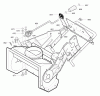 Murray 621450x4NC - 21" Single Stage Snow Thrower (2004) Listas de piezas de repuesto y dibujos Chute Rod Assembly
