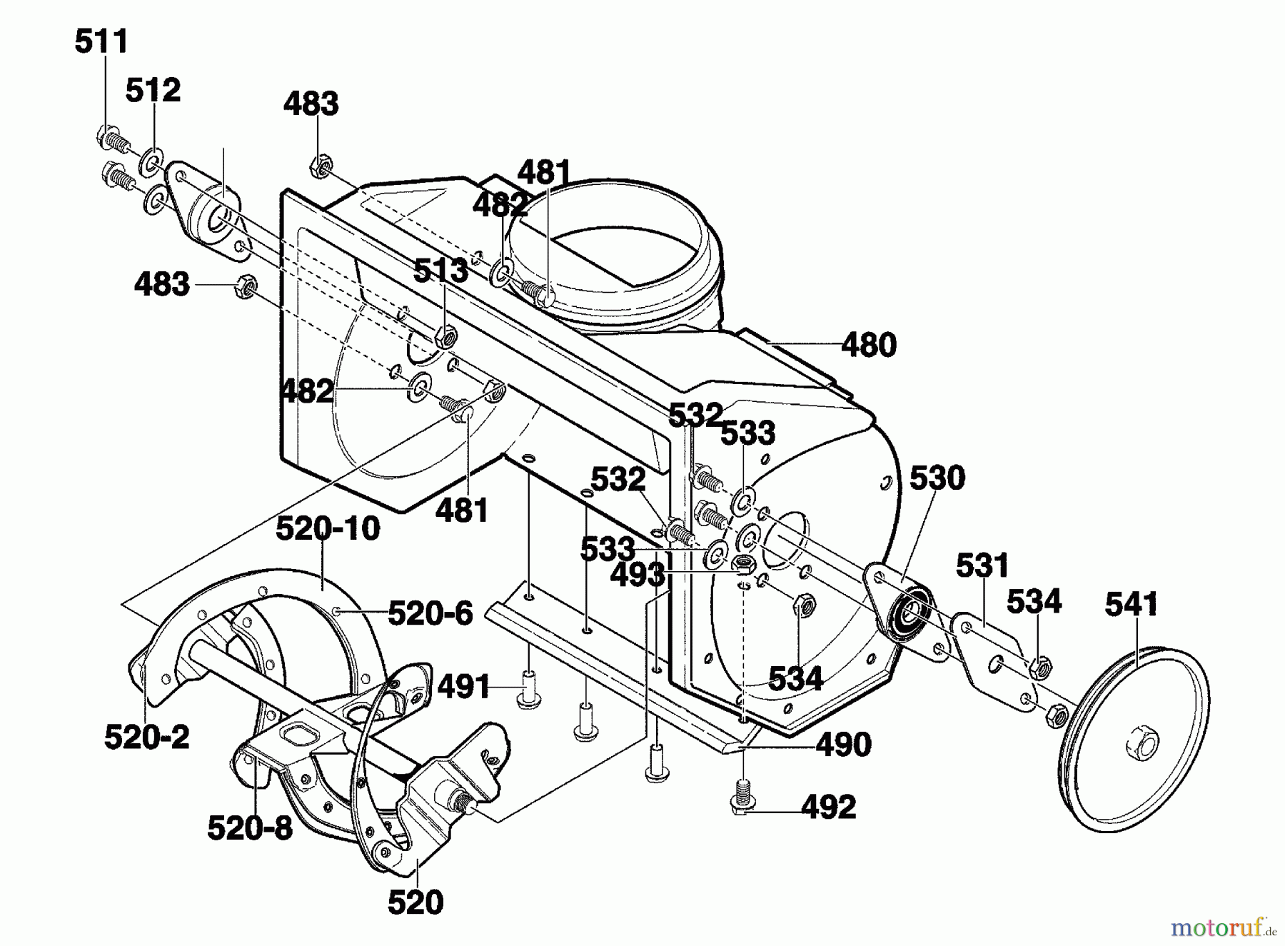  Murray Schneefräsen 621500x89B - Yard King Performance 21
