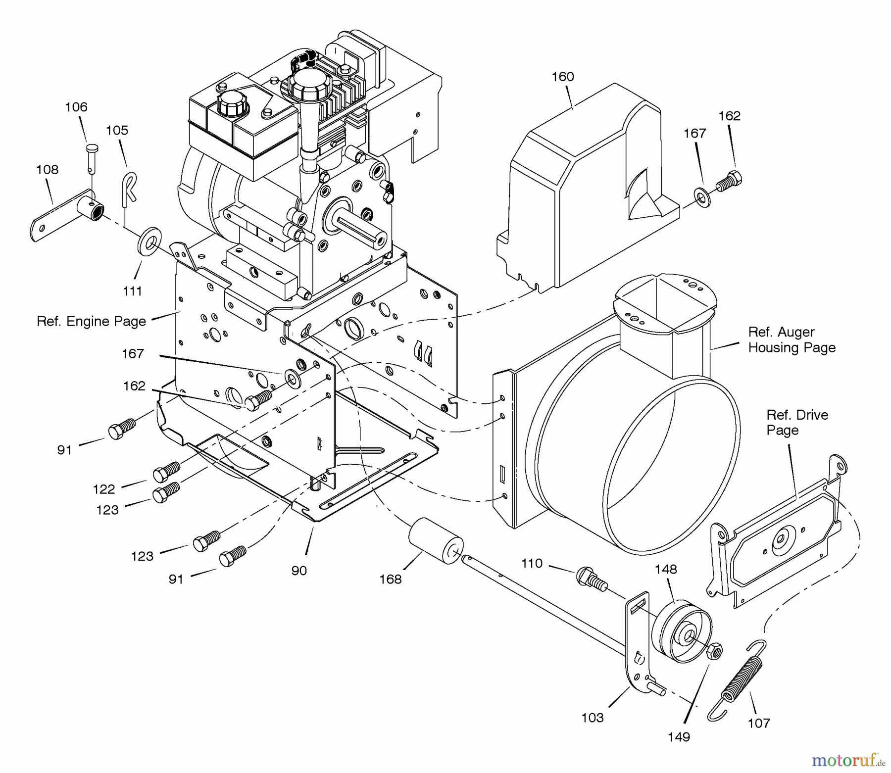  Murray Schneefräsen 622505x0B - B&S/Murray 22