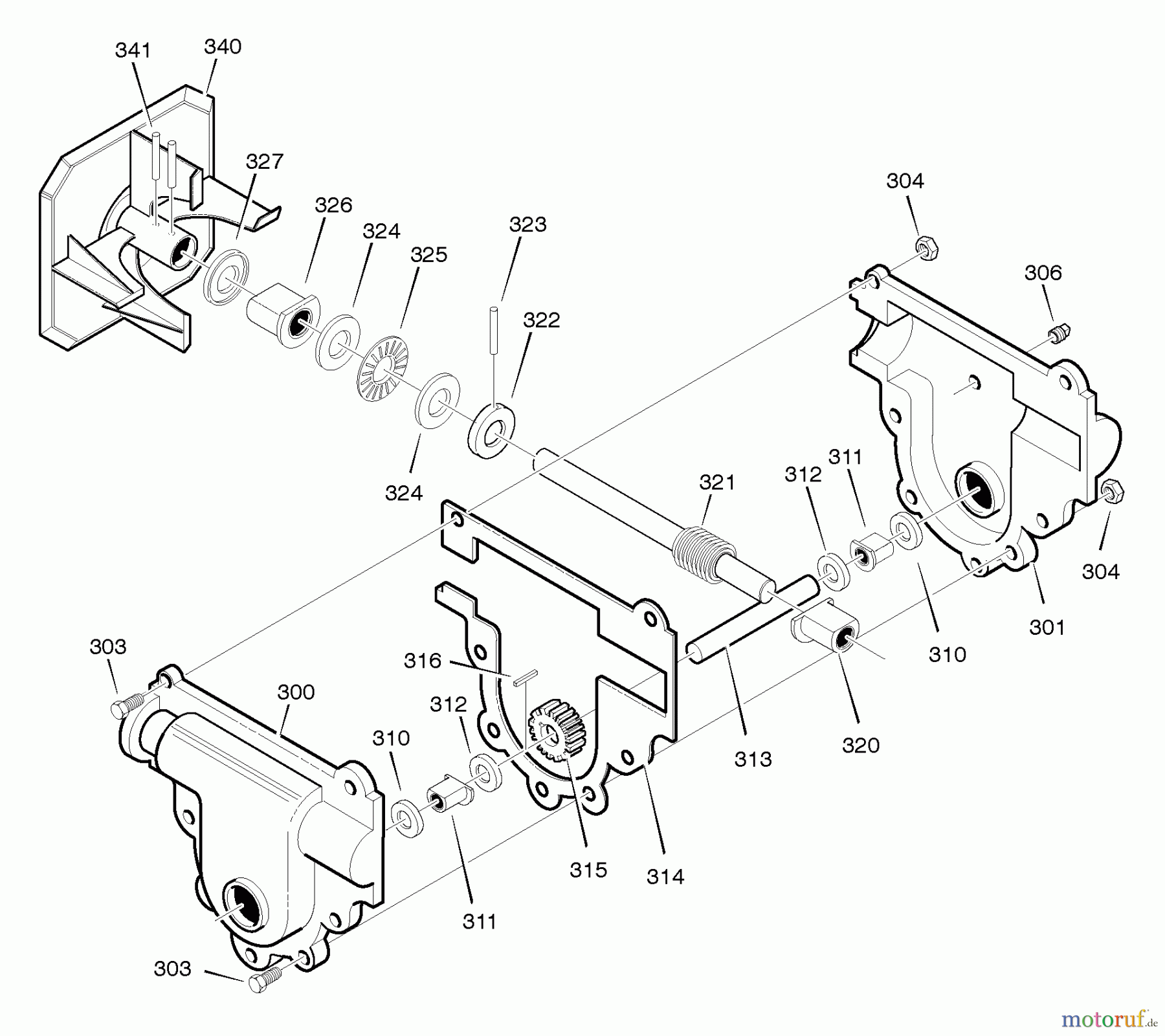  Murray Schneefräsen 622505x0B - B&S/Murray 22