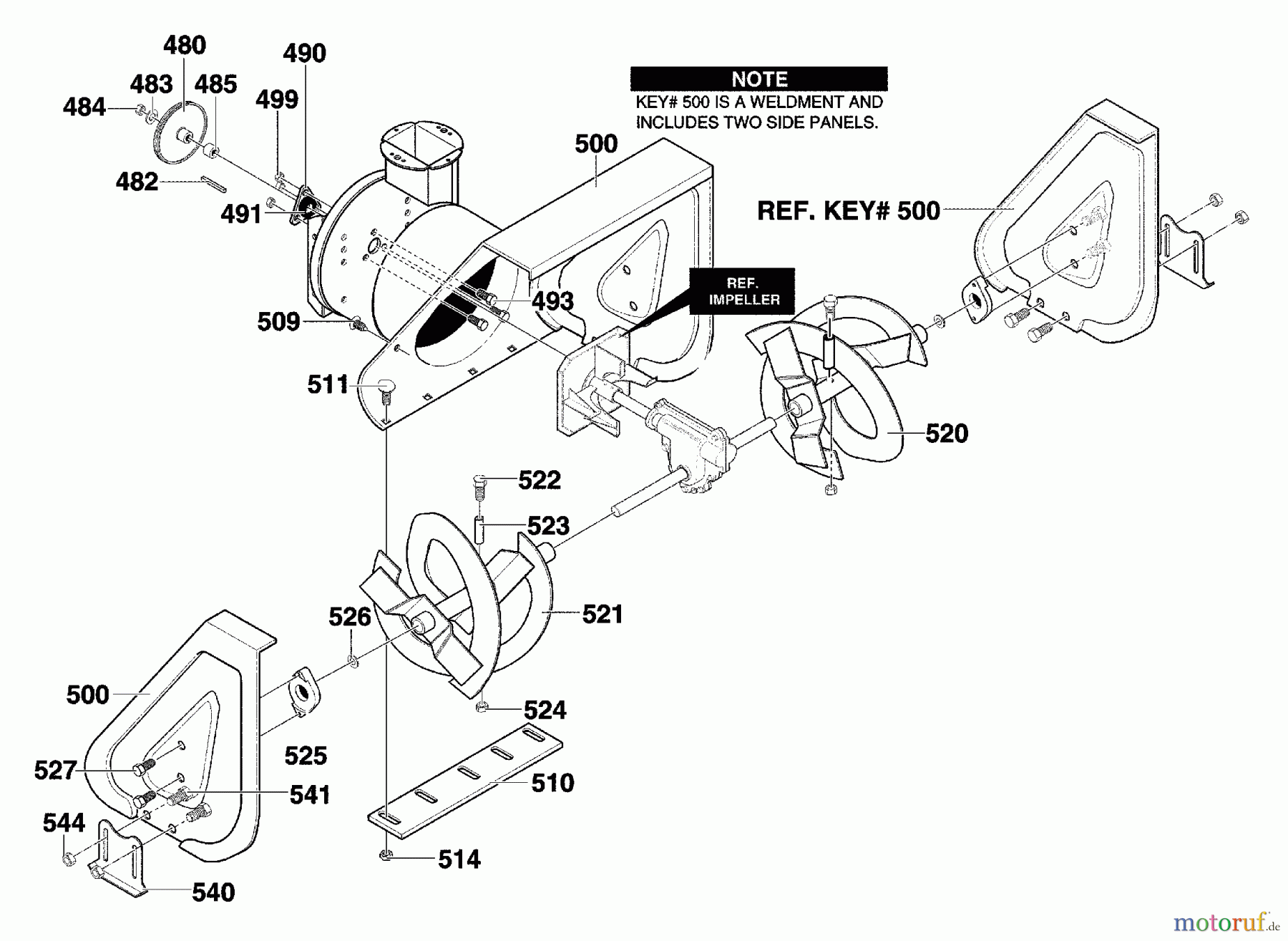  Murray Schneefräsen 624504x4C - Murray 24
