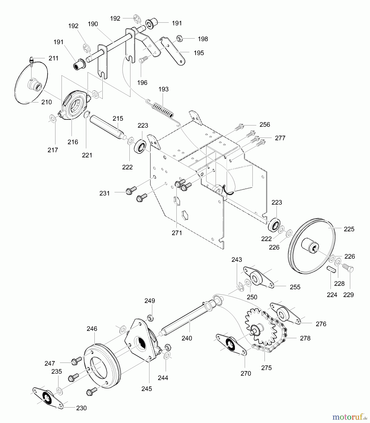 Murray Schneefräsen 624505x79B - B&S/Murray 24