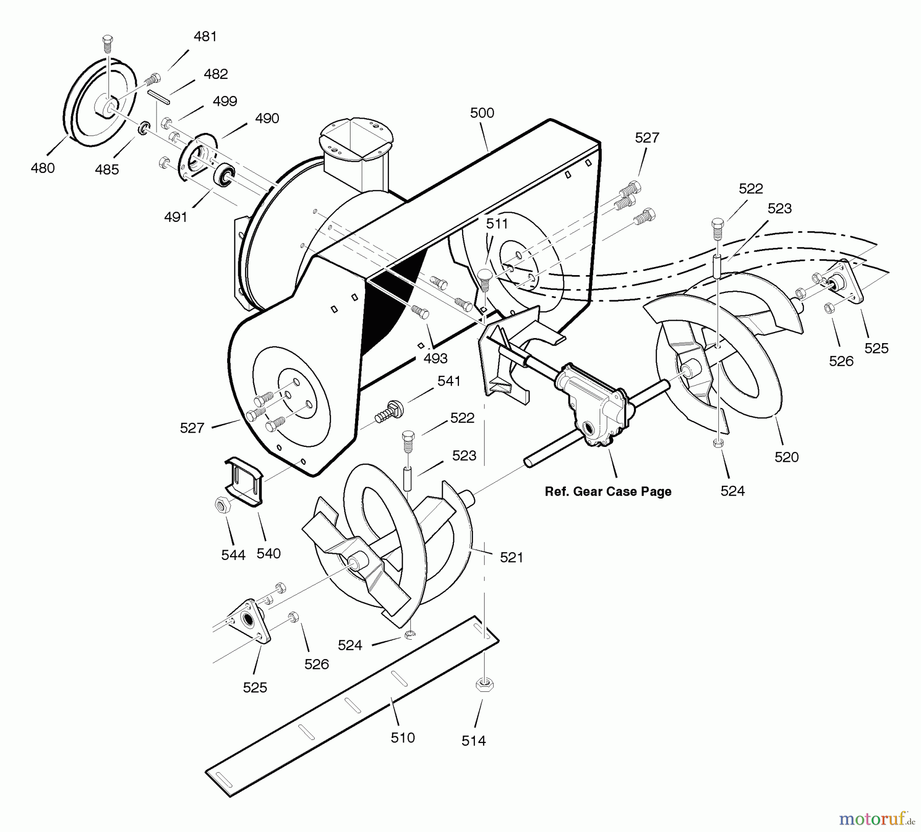 Murray Schneefräsen 624604x0C - B&S/Murray 24