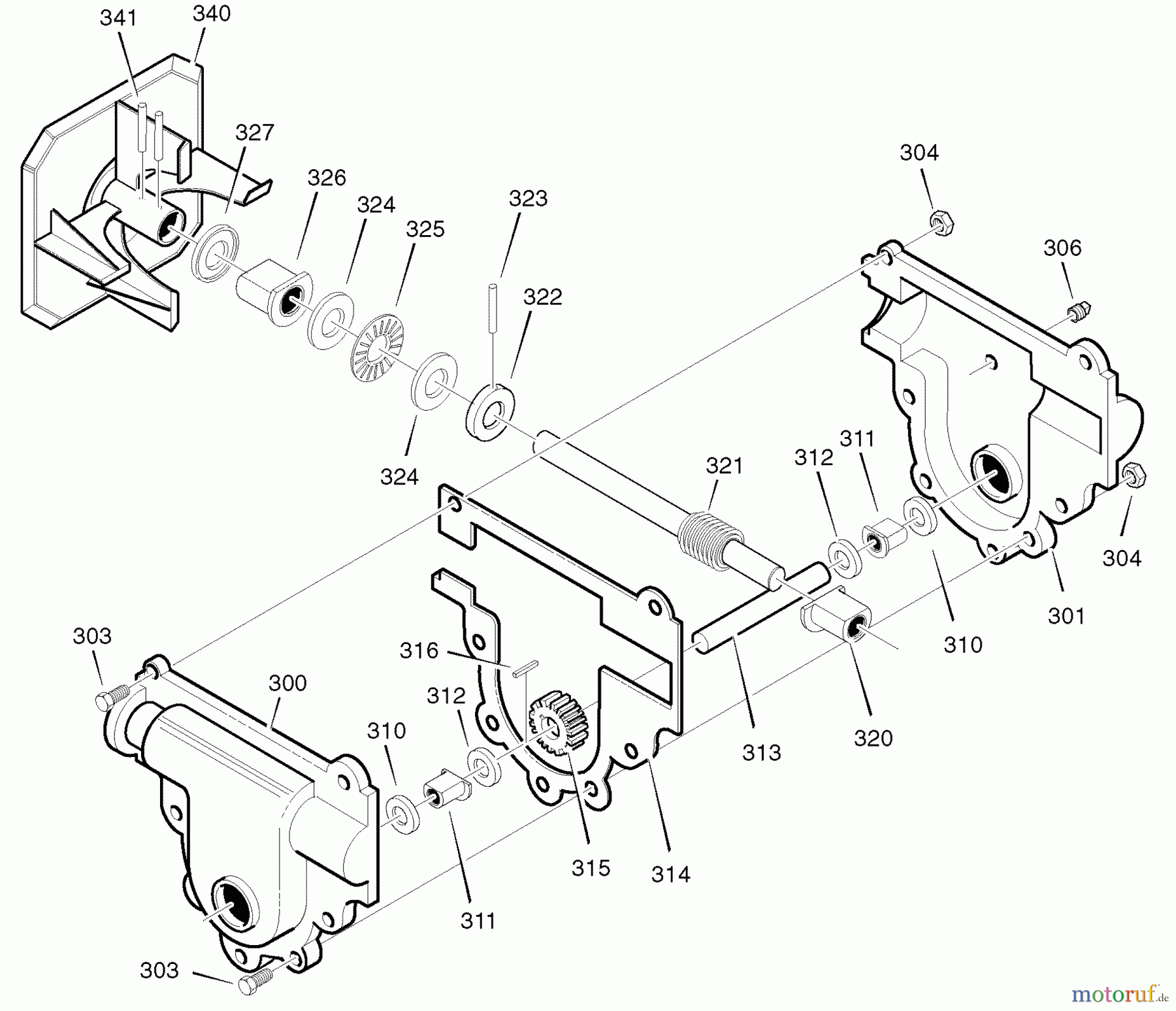  Murray Schneefräsen 624604x43B - Yard King 24