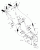 Murray 627108x31C - Scotts 27" Dual Stage Snow Thrower (2001) (Home Depot) Ersatzteile Handle Assembly
