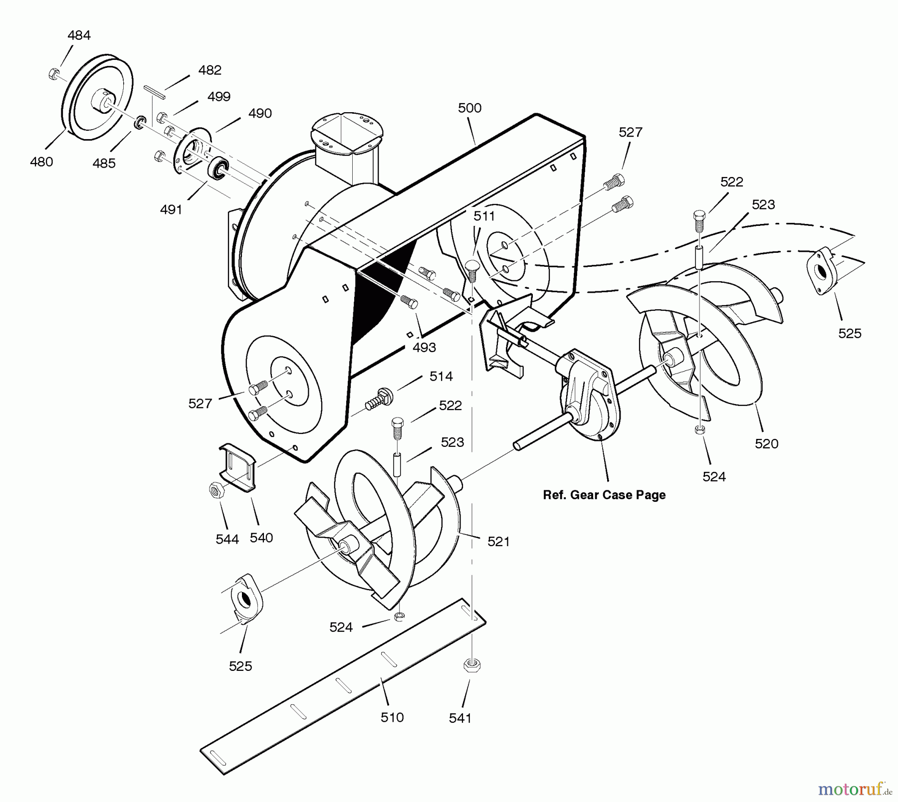  Murray Schneefräsen 627108x4A - Murray 27