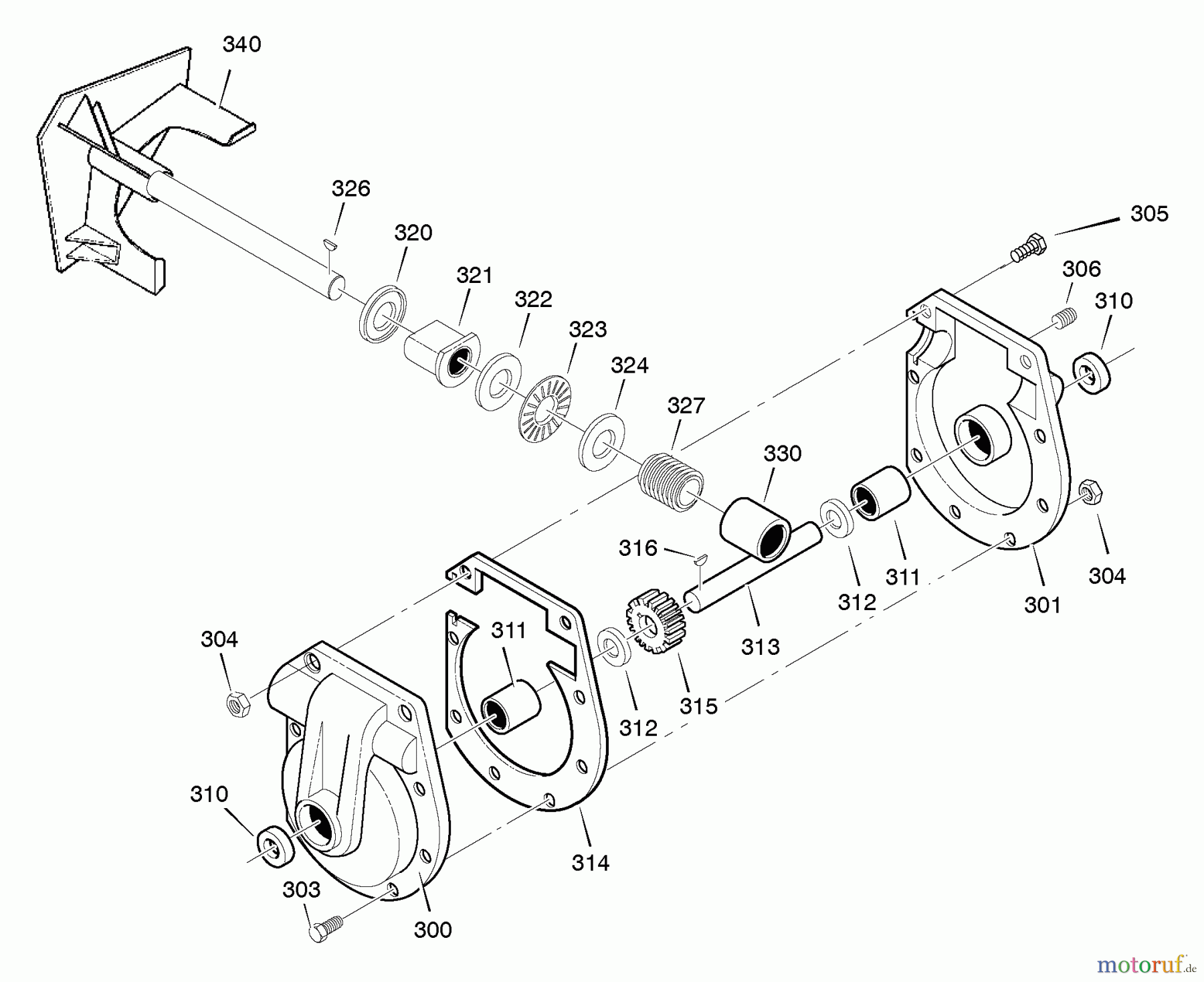 Murray Schneefräsen 627108x4A - Murray 27