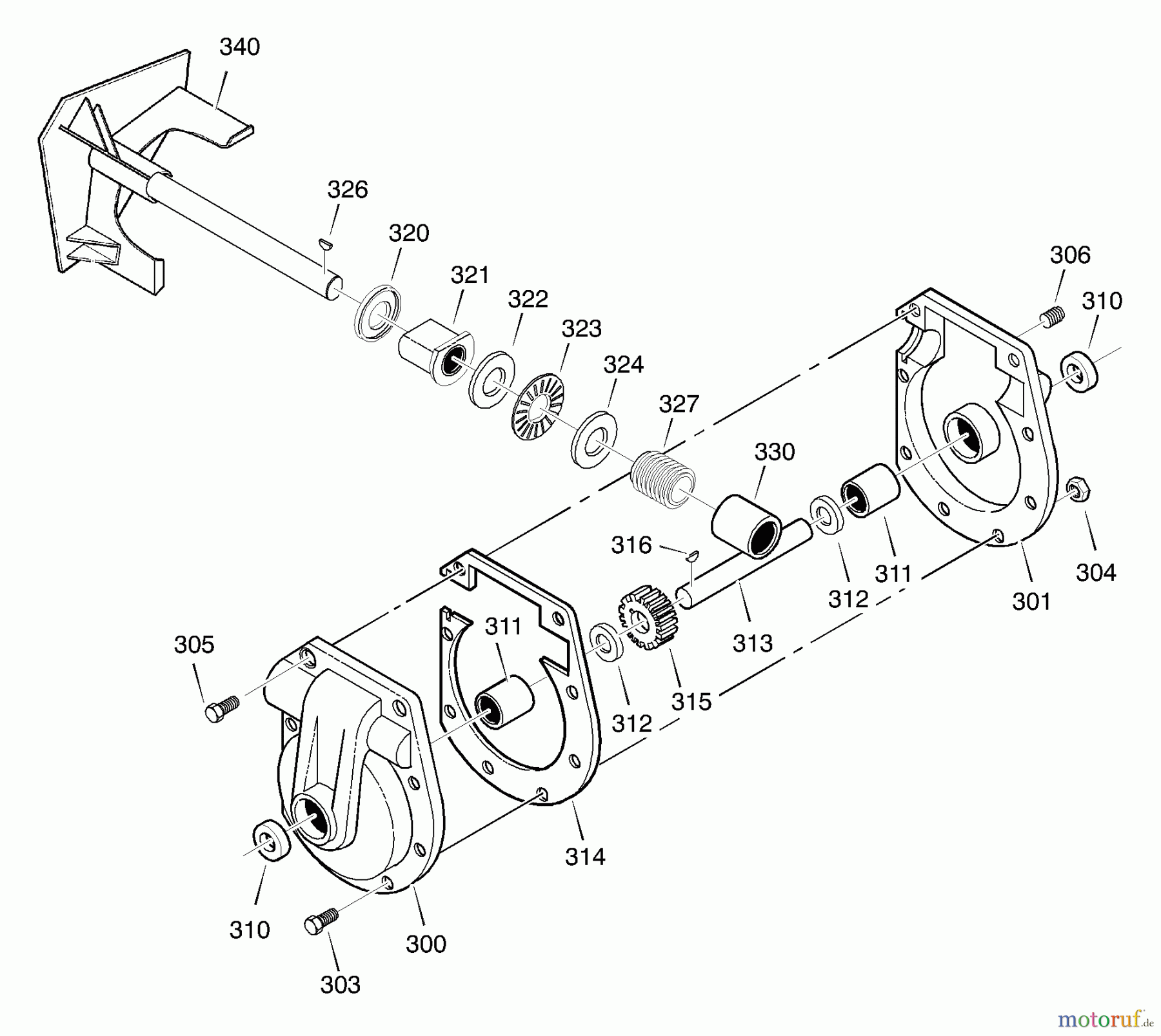 Murray Schneefräsen 627108x5A - Murray 27