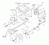Murray 6271500x43 (1695375) - Yard King 27" Dual Stage Snow Thrower (2007) Listas de piezas de repuesto y dibujos Drive