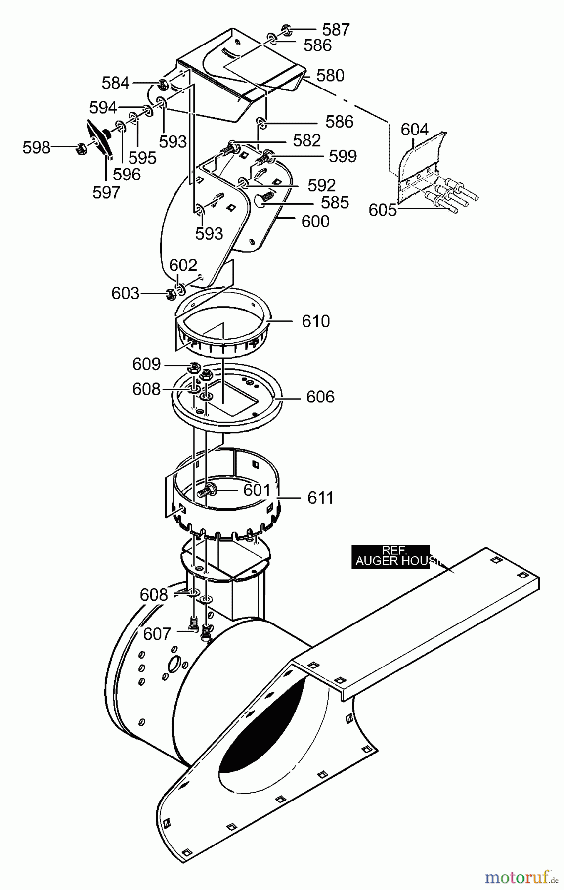  Murray Schneefräsen 627805x89A - Yard King Performance 27
