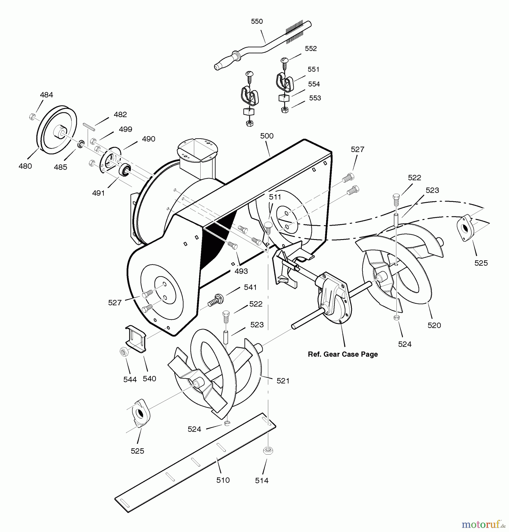  Murray Schneefräsen 627858x43B - Yard King 27