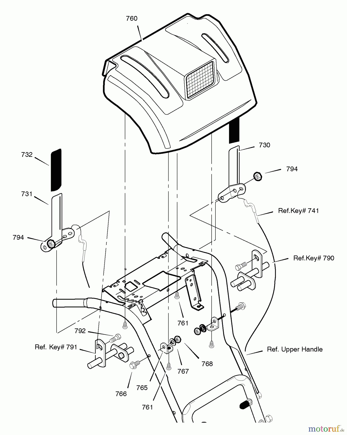  Murray Schneefräsen 627859x43A - Yard King 27