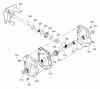 Murray 629104x5A - 29" Dual Stage Snow Thrower (2003) Listas de piezas de repuesto y dibujos Gear Case
