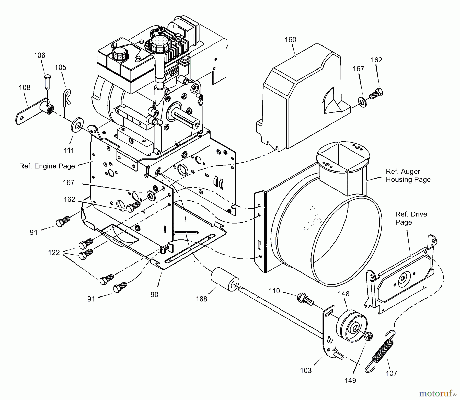  Murray Schneefräsen 629159x31A - Scotts 29
