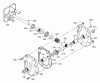 Murray 629904x81A - Yard King 29" Dual Stage Snow Thrower (2000) Listas de piezas de repuesto y dibujos Gear Case Assembly