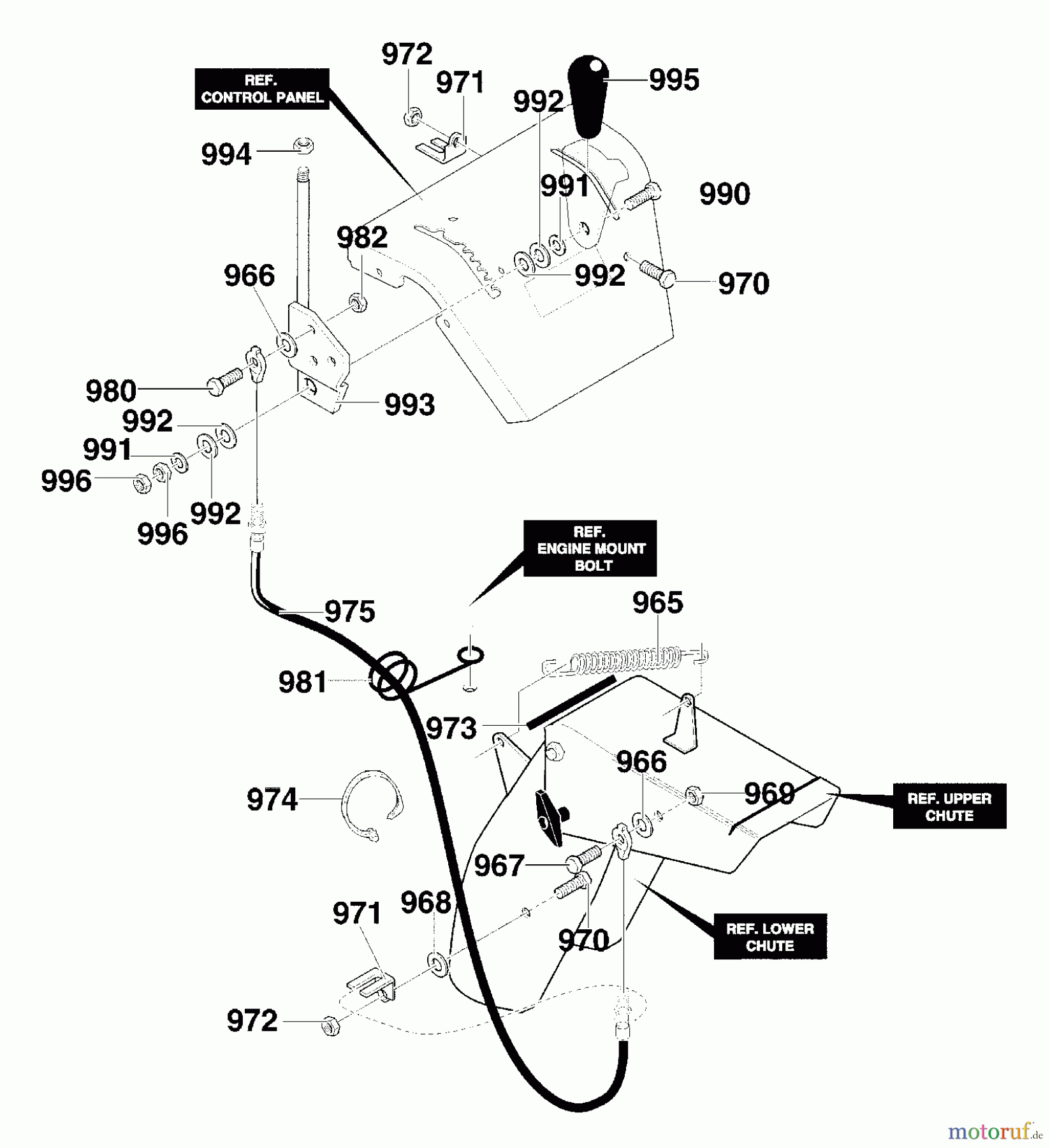  Murray Schneefräsen 631124x31A - Scotts 31