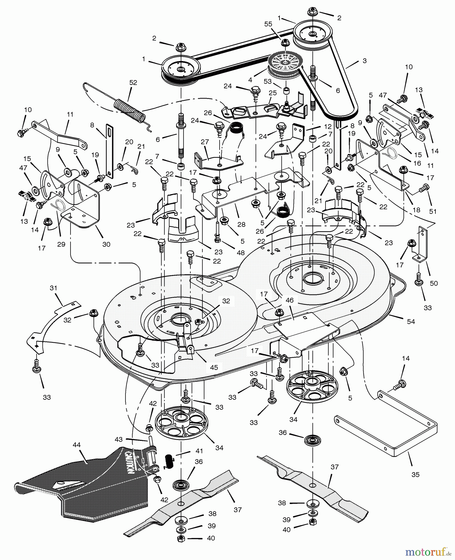  Murray Rasen- und Gartentraktoren 40508x92E - B&S/Murray 40