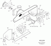 Murray C950-52009-1 - Craftsman 24" Dual Stage Snow Thrower (2004) (Sears) Listas de piezas de repuesto y dibujos Auger Housing