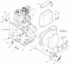 Murray C950-52009-1 - Craftsman 24" Dual Stage Snow Thrower (2004) (Sears) Listas de piezas de repuesto y dibujos Frame