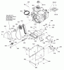 Murray C950-52132-0 (1696102) - Craftsman 27" Dual Stage Snow Thrower (2011) Ersatzteile Engine & Frame Group (2990014)