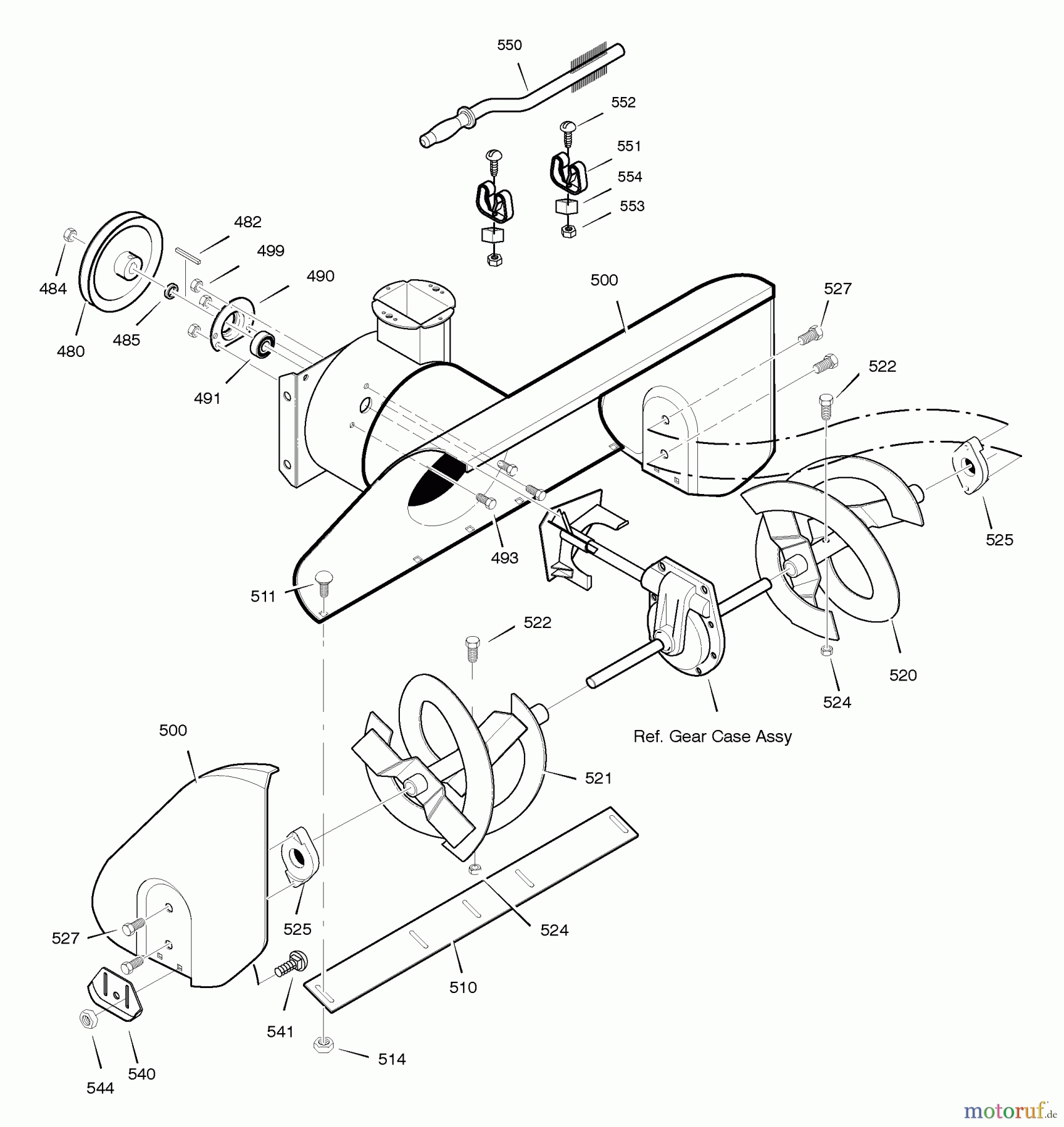  Murray Schneefräsen C950-52313-3 - Craftsman 32
