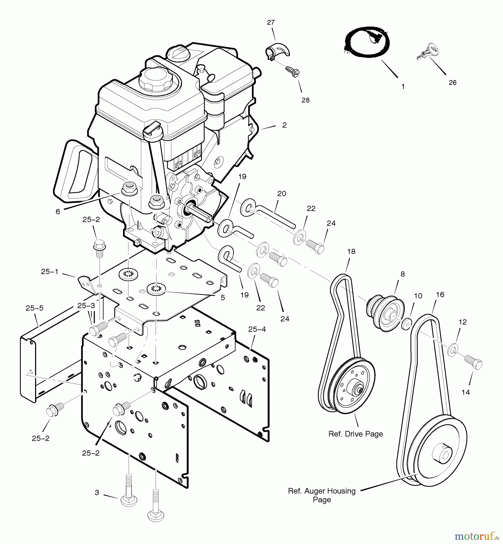 Murray Schneefräsen C950-52313-3 - Craftsman 32
