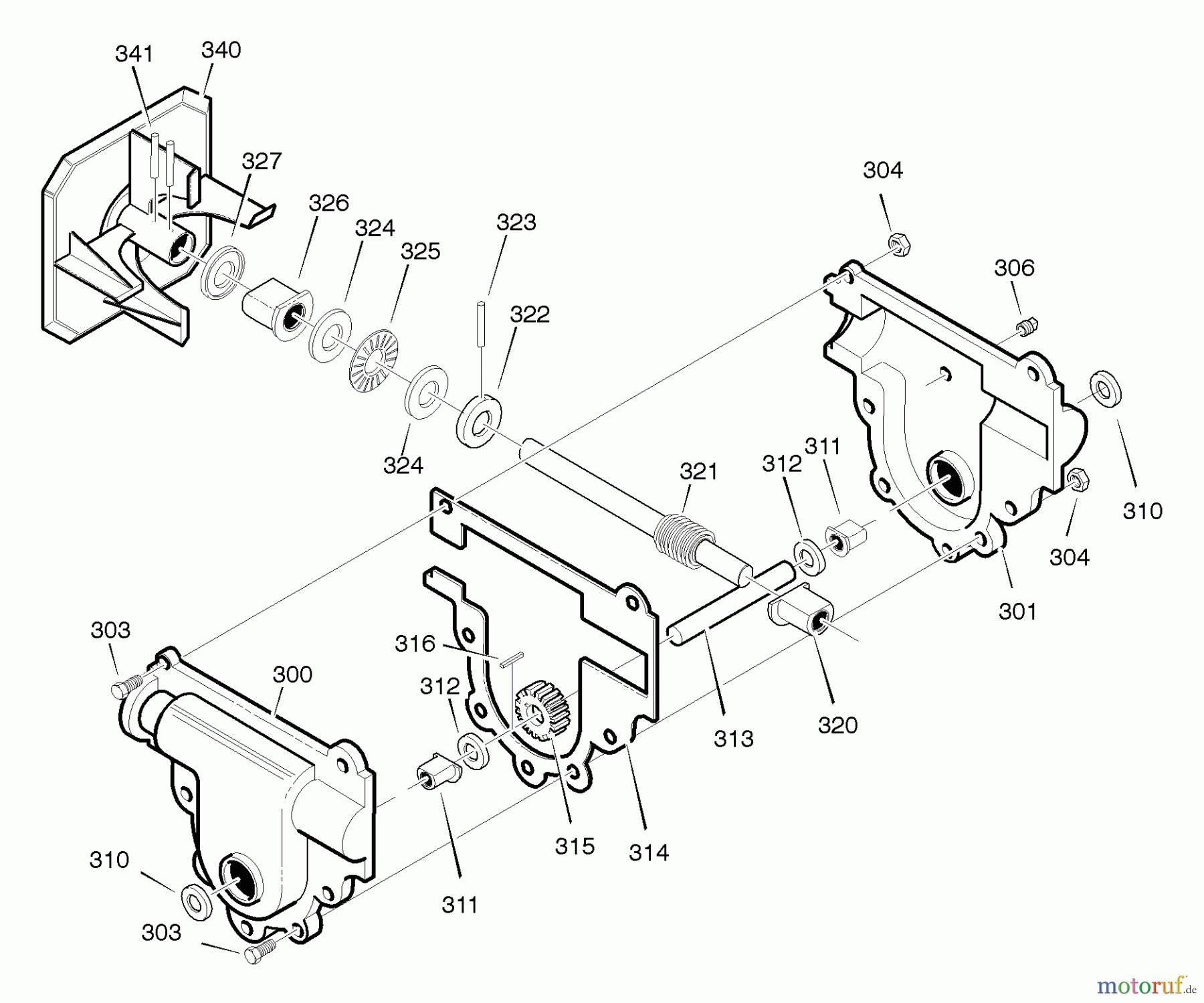  Murray Schneefräsen C950-52405-0 - Craftsman 22