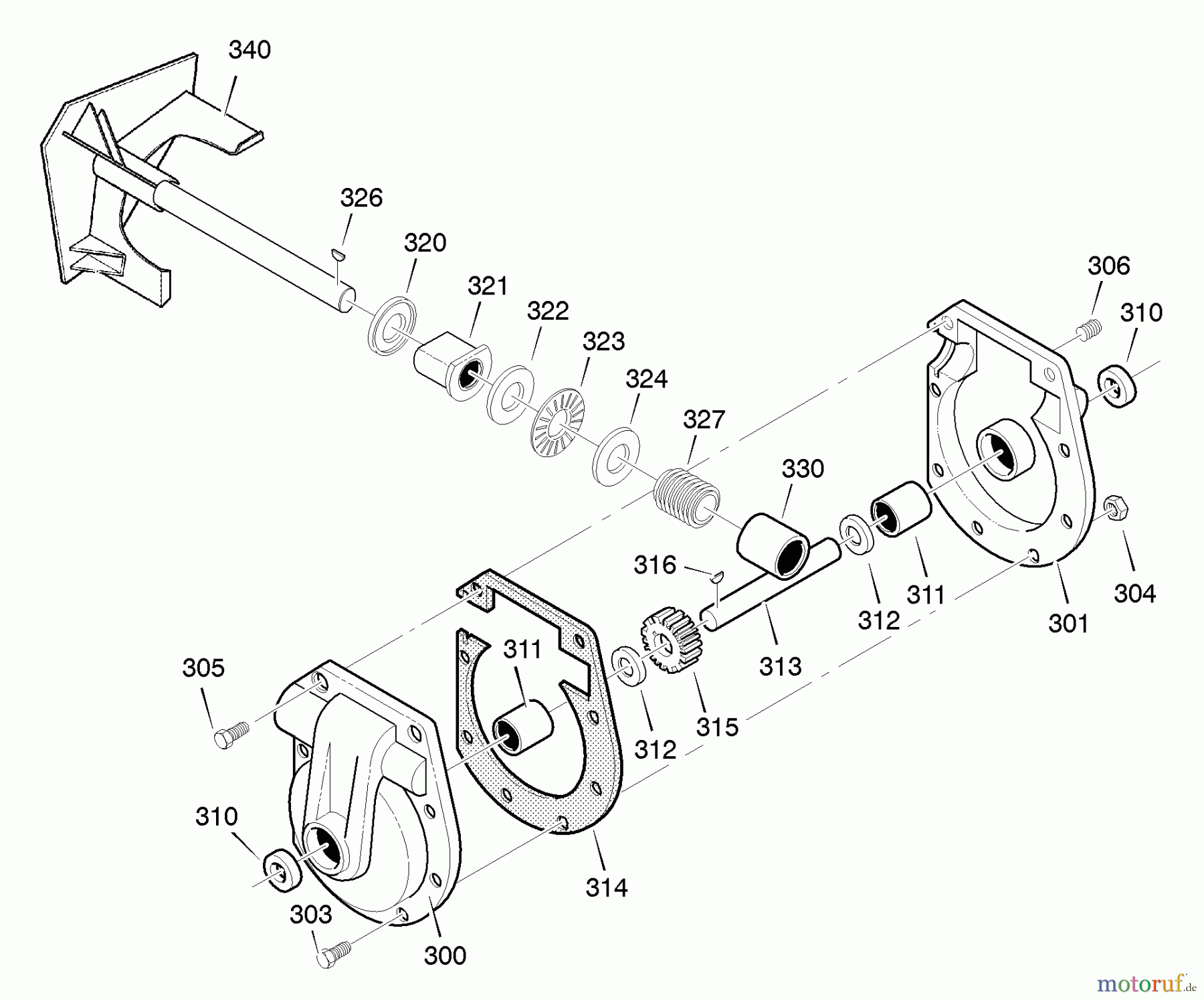  Murray Schneefräsen C950-52409-0 - Craftsman 27