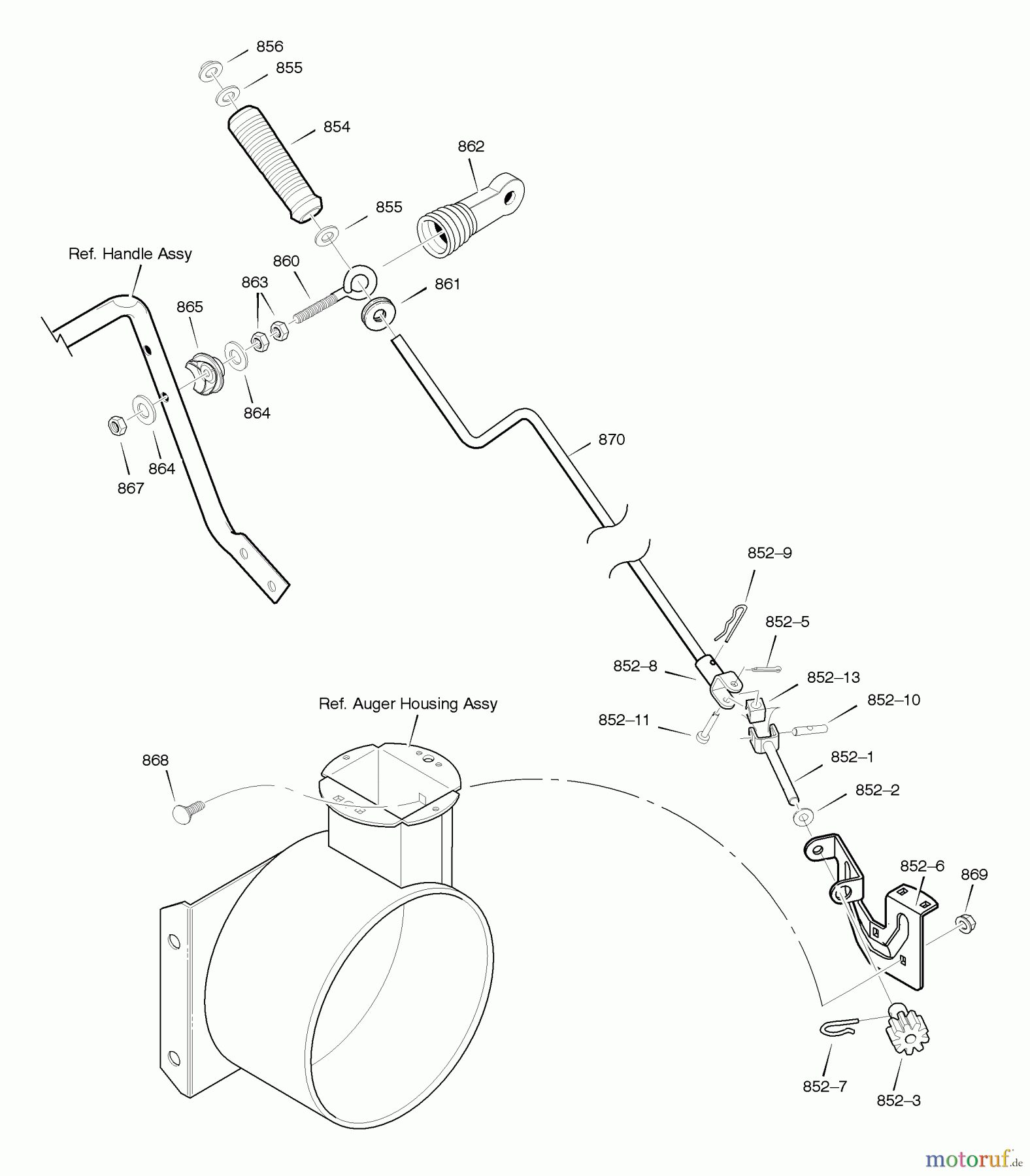  Murray Schneefräsen C950-52420-0 - Craftsman 27