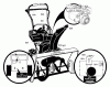 Murray C950-52429-1 - Craftsman 24" Dual Stage Snow Thrower (2005) (Sears) Ersatzteile Decals