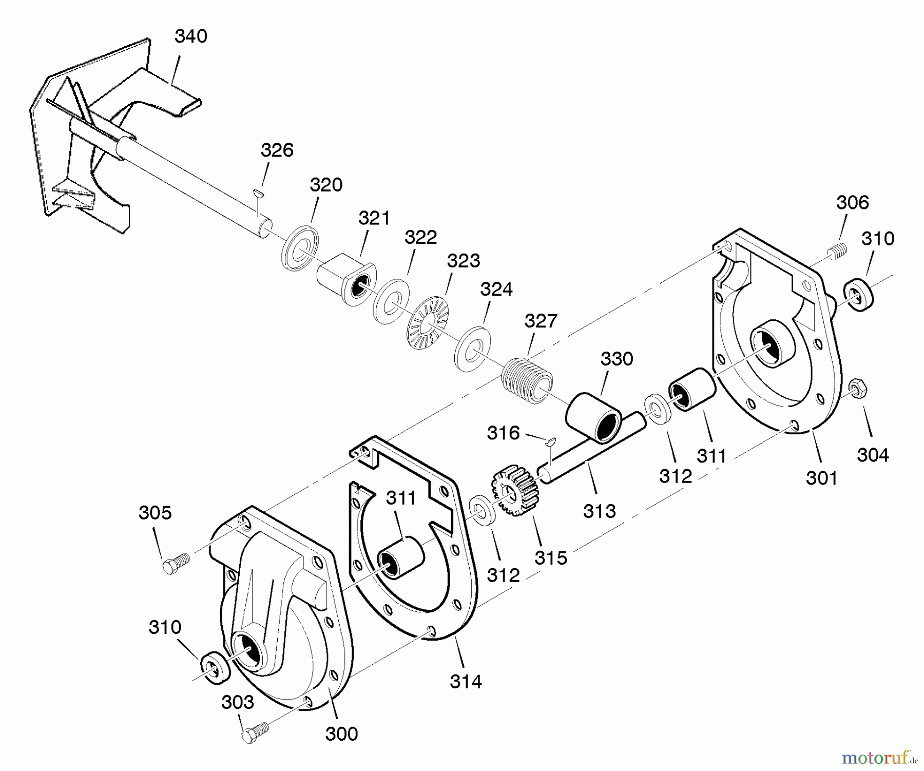  Murray Schneefräsen C950-52461-1 - Craftsman 29