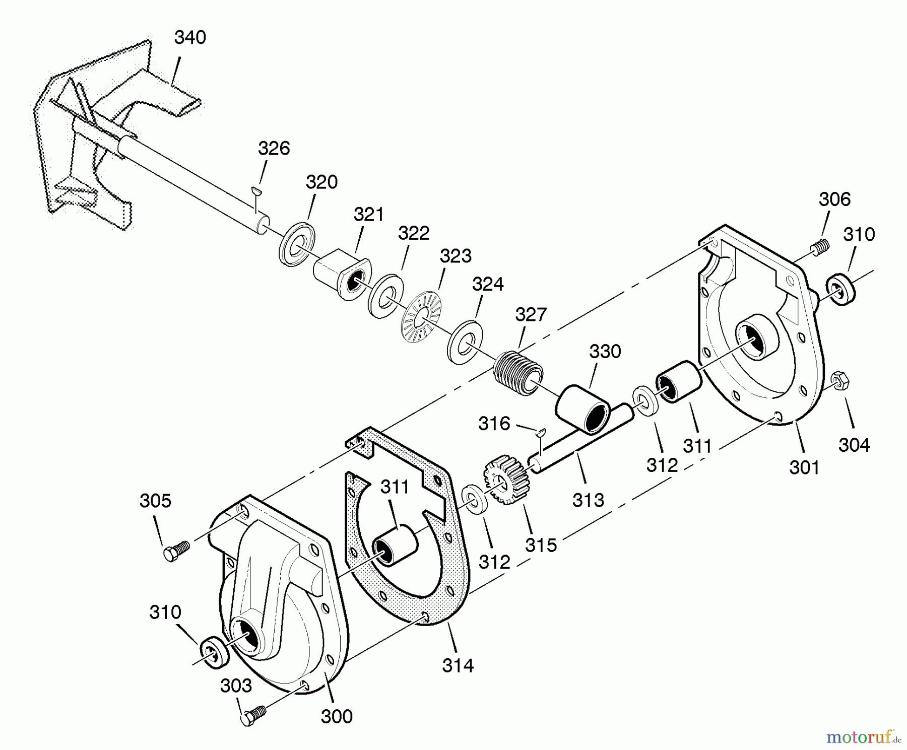  Murray Schneefräsen C950-52464-0 - Craftsman 21
