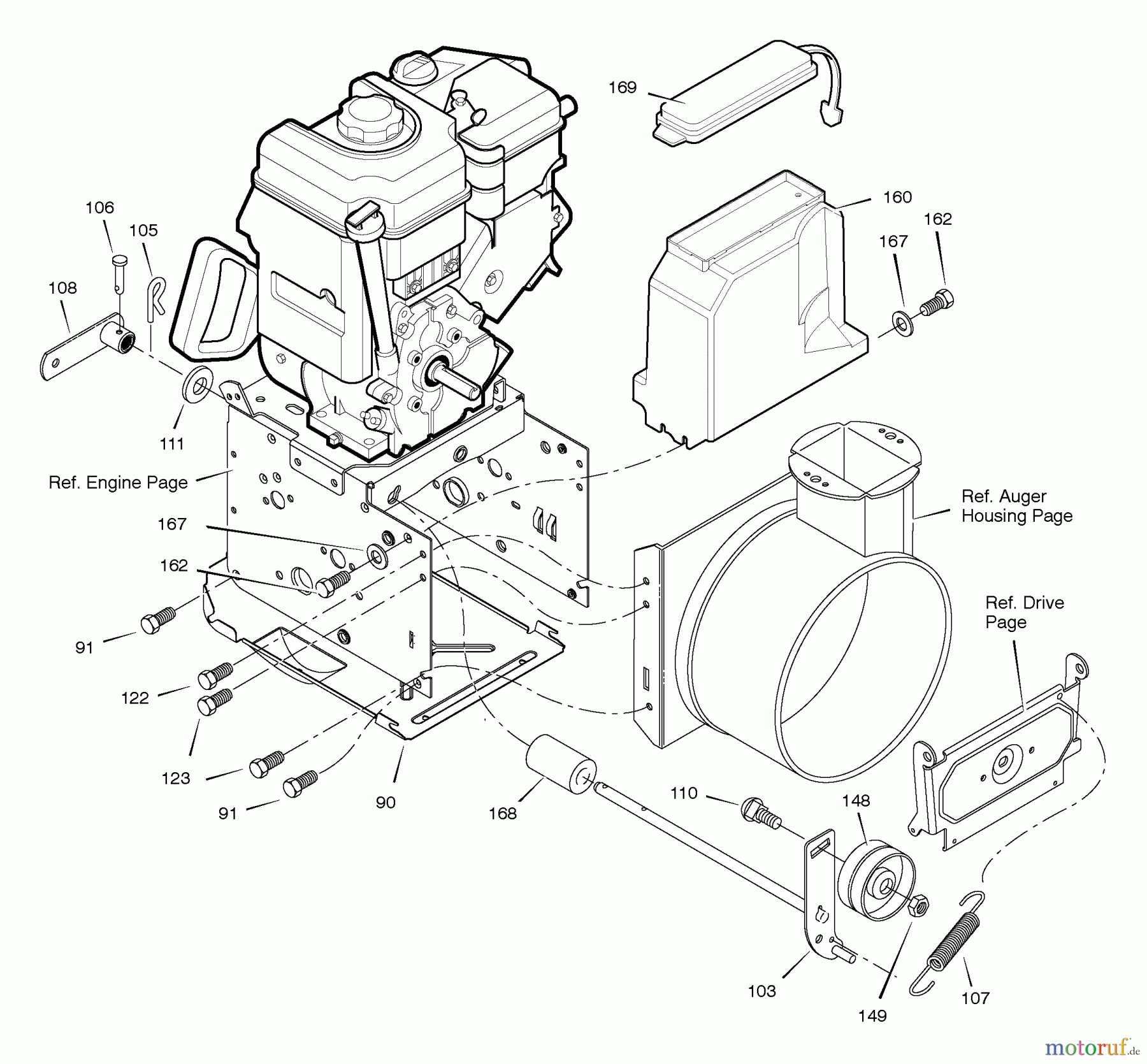  Murray Schneefräsen C950-52464-1 - Craftsman 30