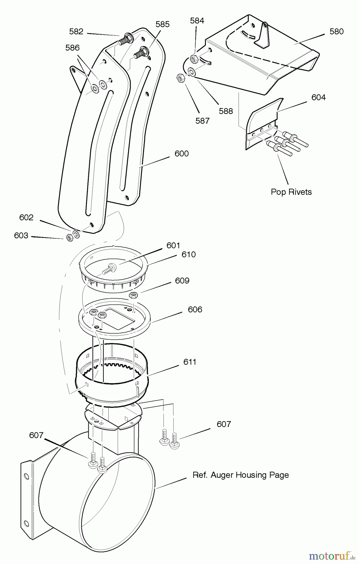  Murray Schneefräsen C950-52471-0 - Craftsman 31