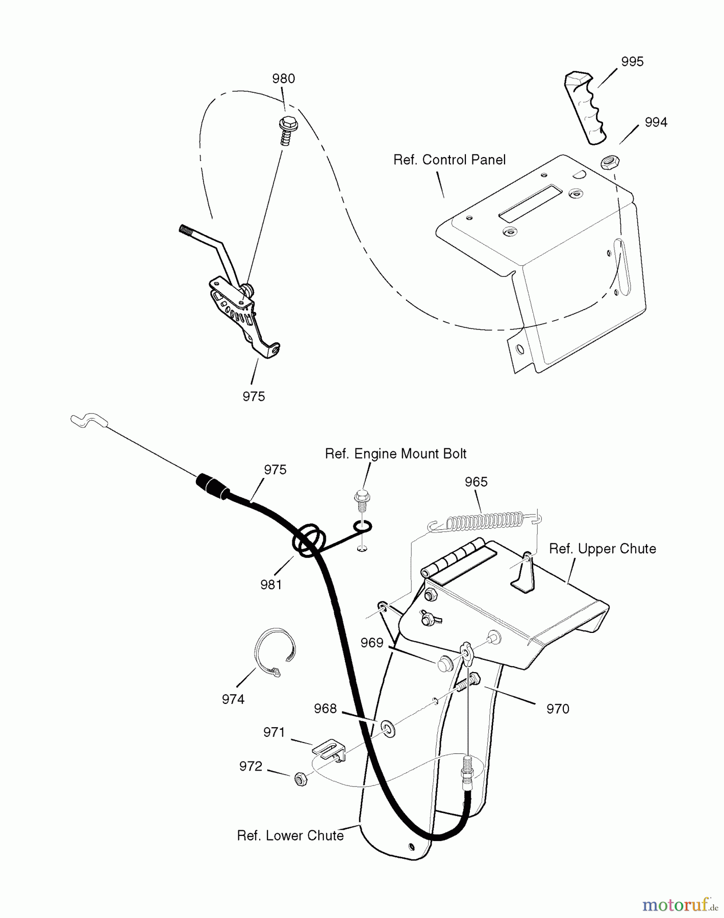 Murray Schneefräsen C950-52725-0 (1695430) - Craftsman 27