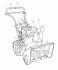 Murray C950-52846-0 (1695557) - Craftsman 24" Dual Stage Snow Thrower (2008) (Sears) Ersatzteile Decals