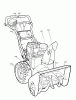 Murray C950-52848-0 (1695561) - Craftsman 30" Dual Stage Snow Thrower (2008) (Sears) Ersatzteile Decals
