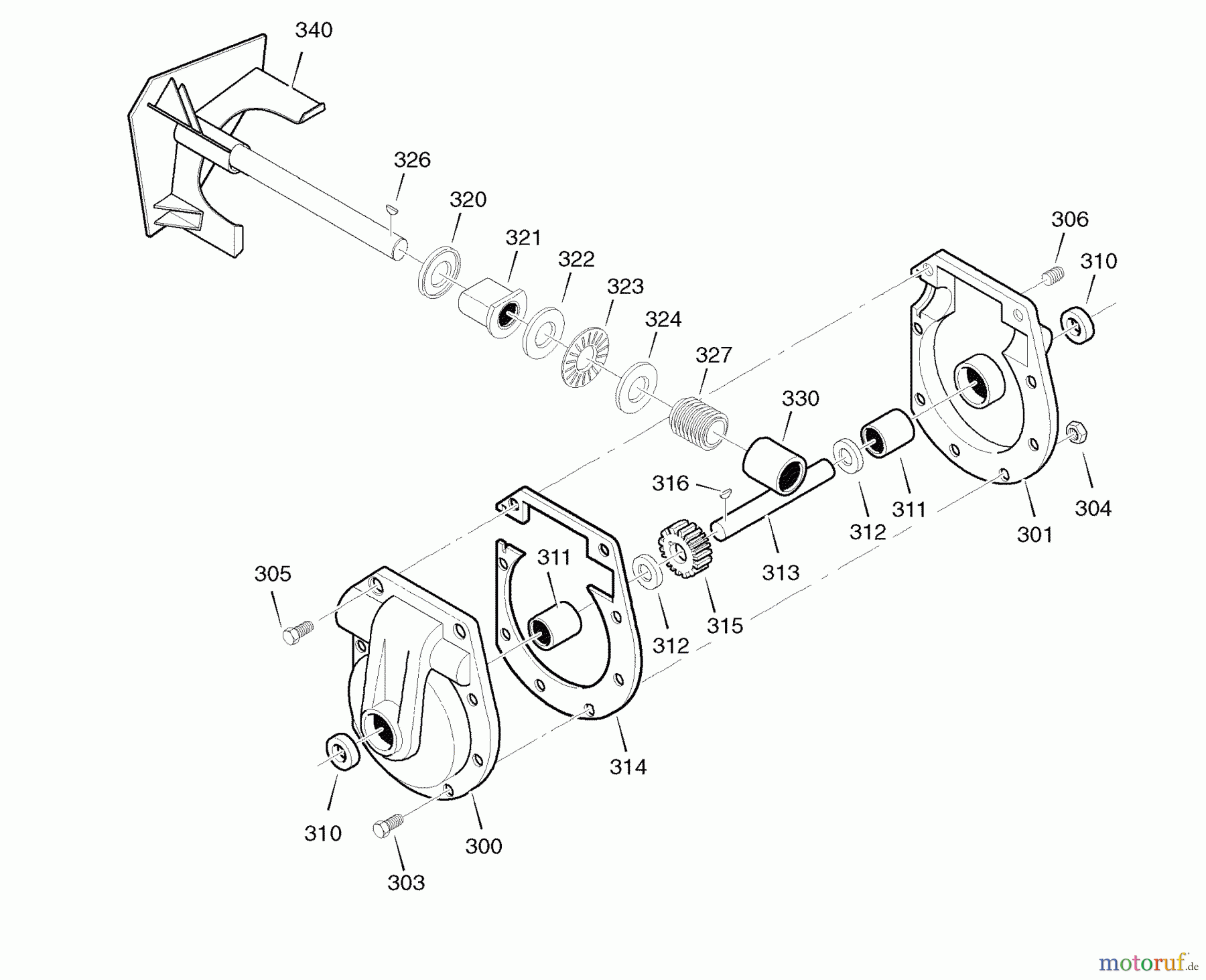 Murray Schneefräsen C950-52948-0 (1695737) - Craftsman 30