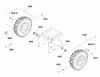 Murray ML61900R (1696199-00) - 24" Dual Stage Snowthrower, 9HP (CE) (2012) Pièces détachées Wheels & Tires Group (2990404_2990466)