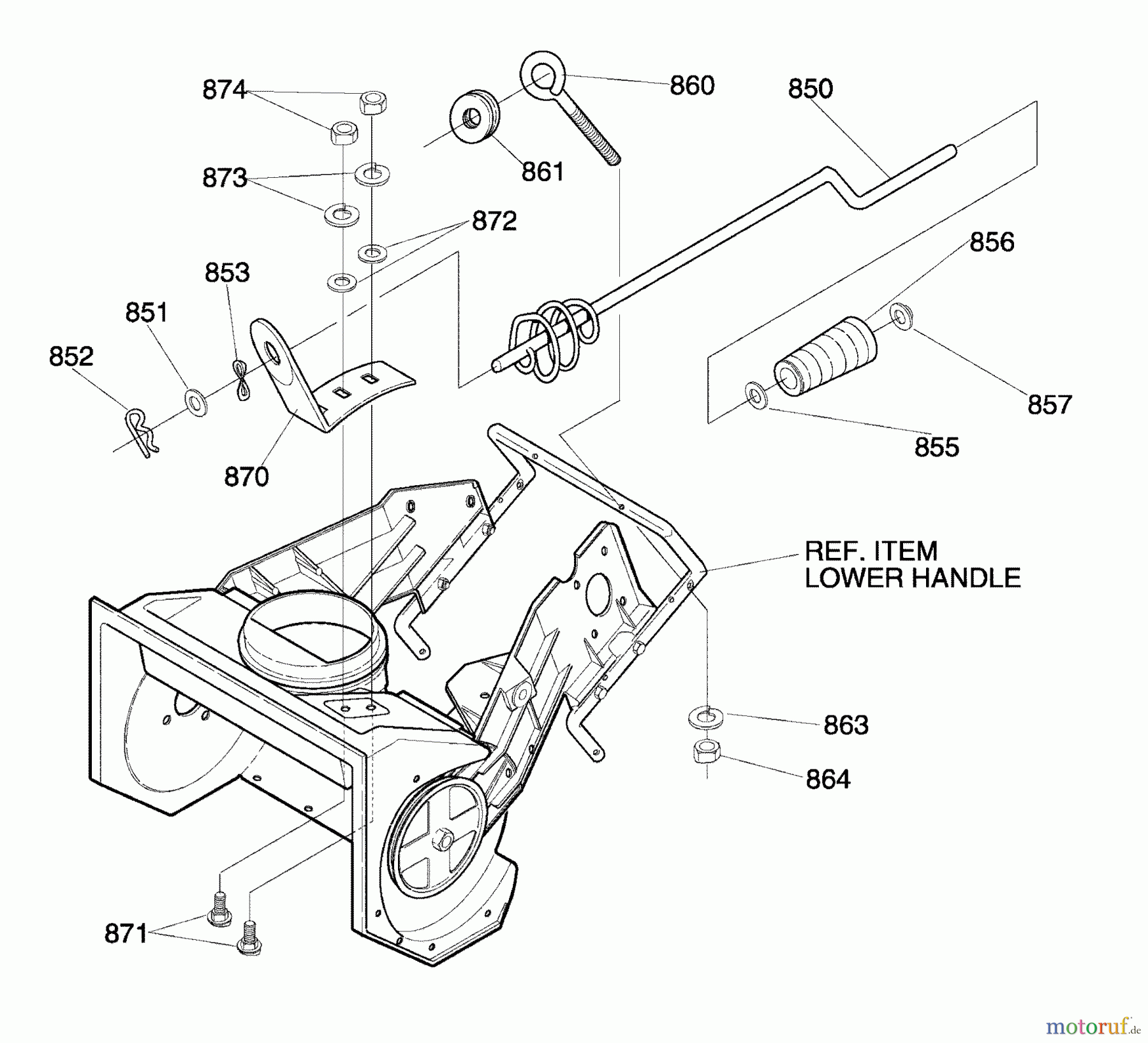 Murray Schneefräsen ST0320 (620351x16NB) - Frontier 20