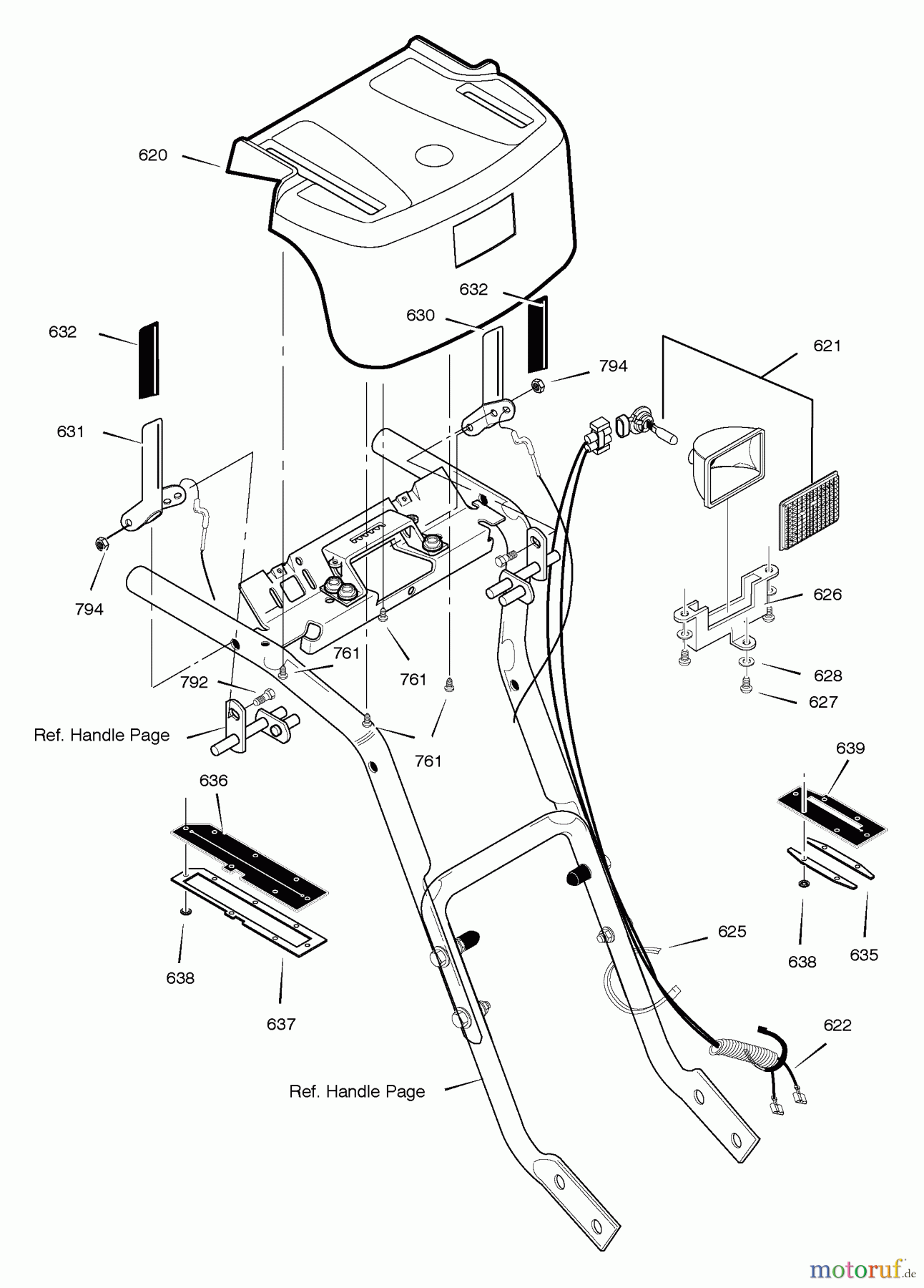  Murray Schneefräsen ST1028 (628102x16A) - Frontier 28