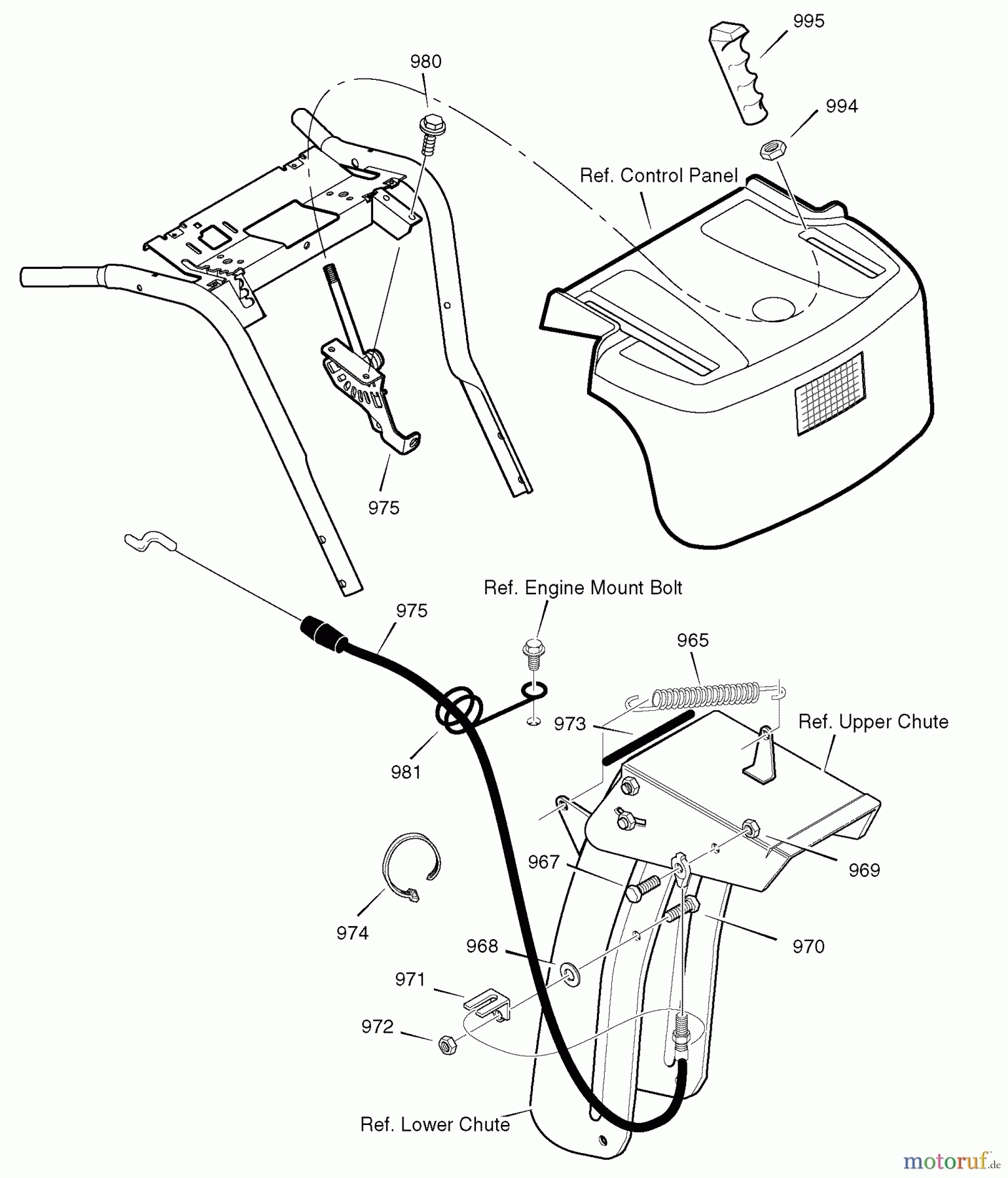  Murray Schneefräsen ST1332 (632130x16D) - Frontier 32