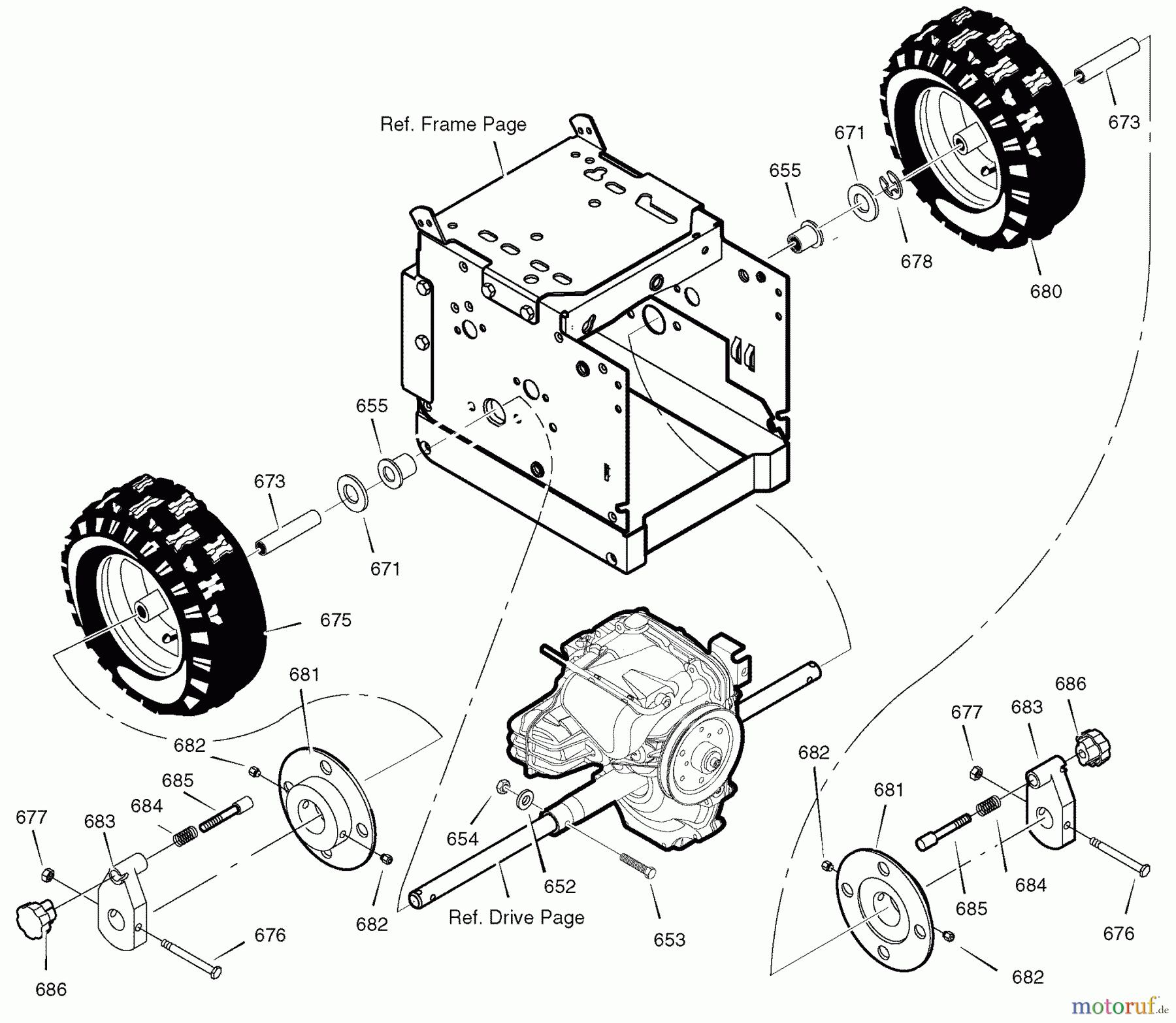  Murray Schneefräsen ST1332 (632130x16D) - Frontier 32