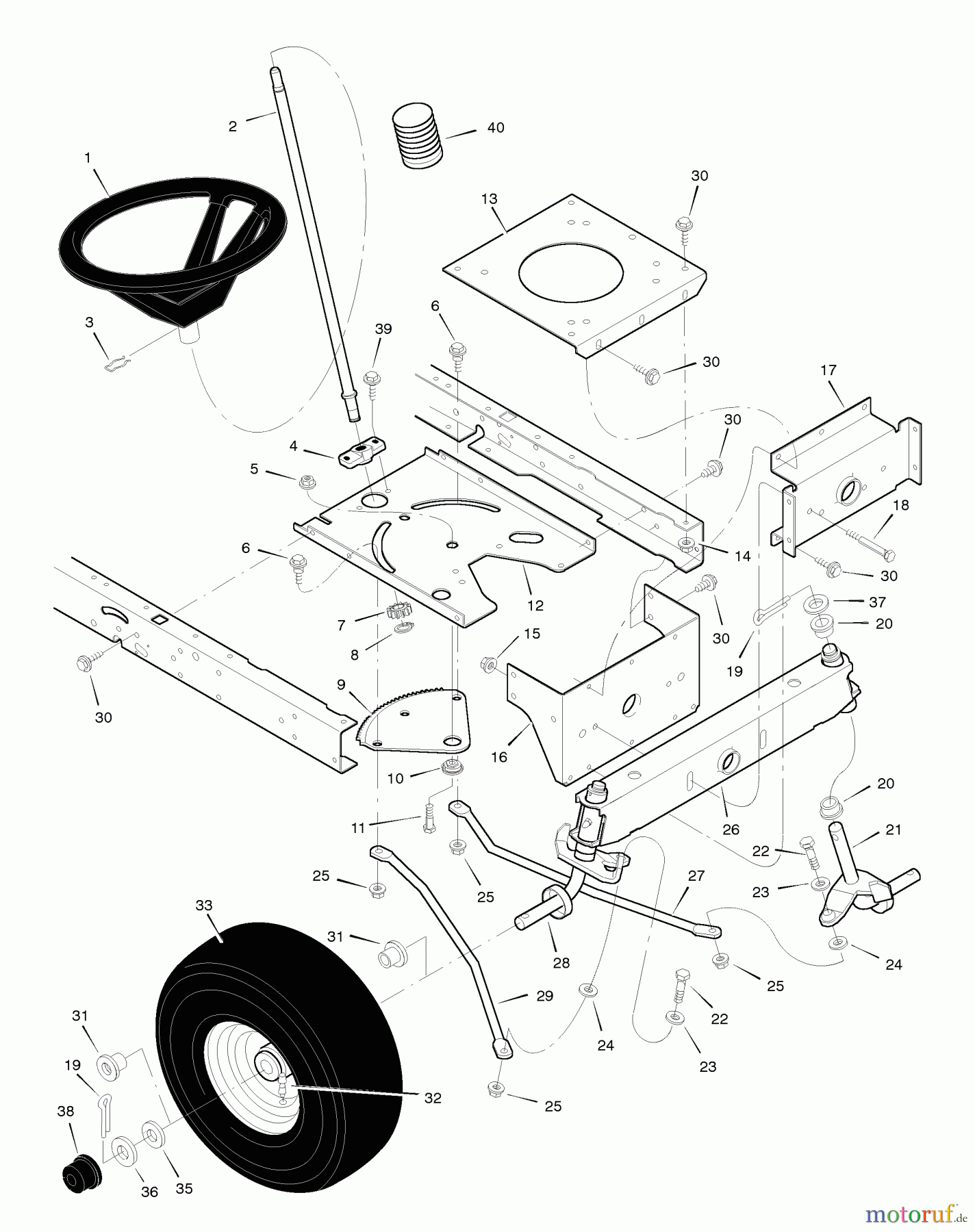 Murray Rasen- und Gartentraktoren 40542B - Murray 40
