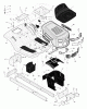 Murray 425015x92B - B&S/ 42" Lawn Tractor (2004) (Walmart) Ersatzteile Chassis & Hood