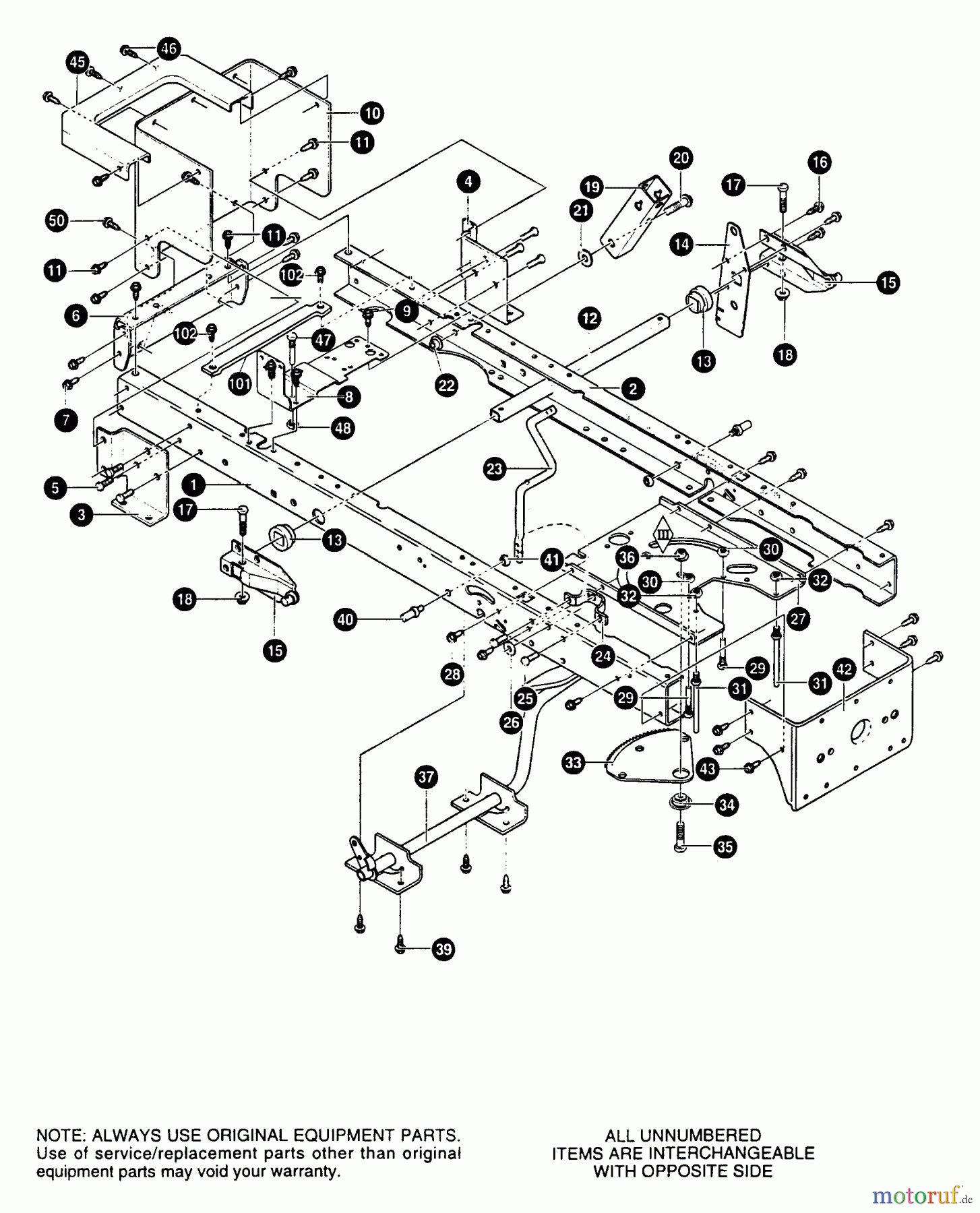  Murray Rasen- und Gartentraktoren 42502x8C - Scotts 42