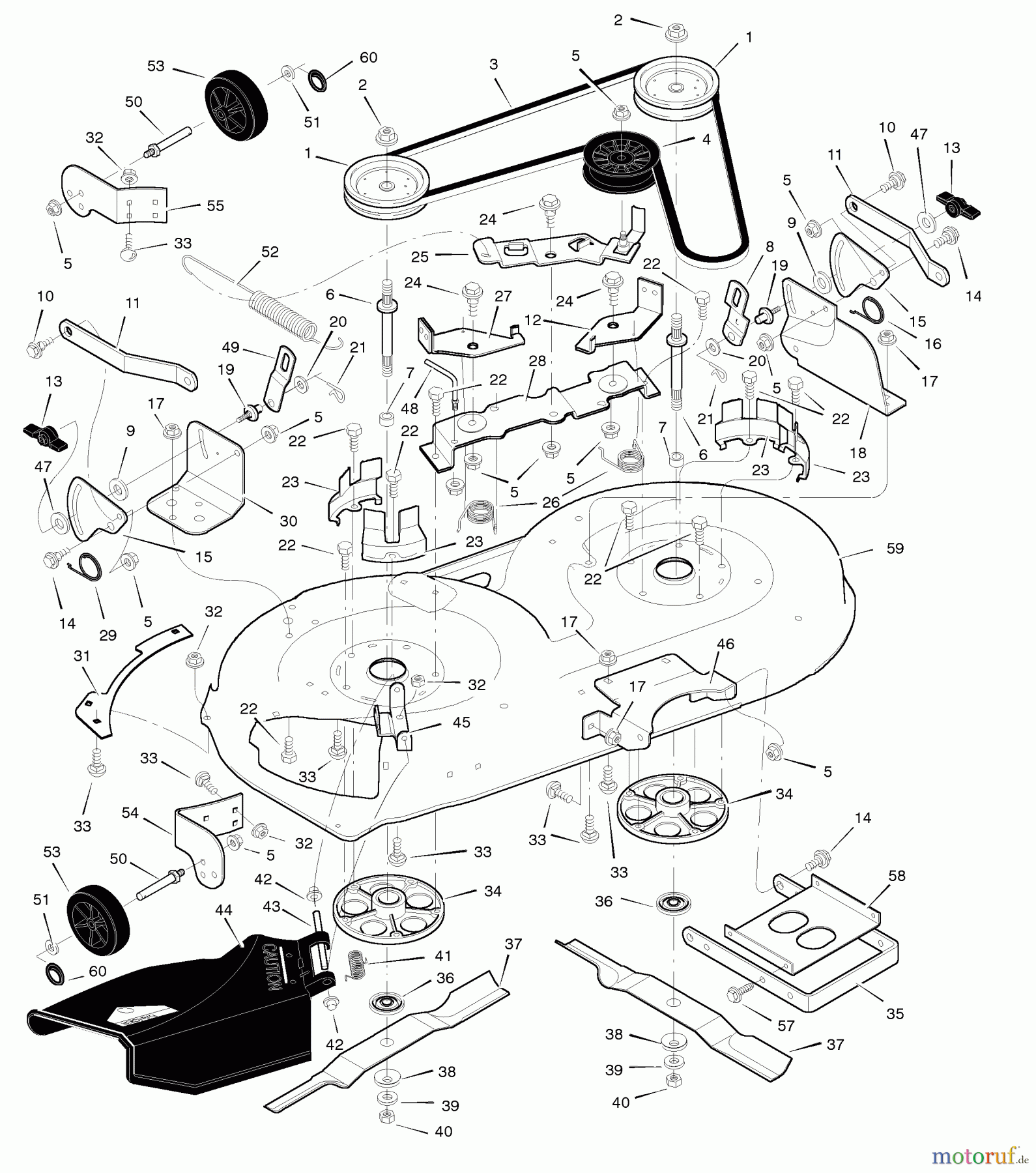  Murray Rasen- und Gartentraktoren 42505x92A - B&S/Murray 42