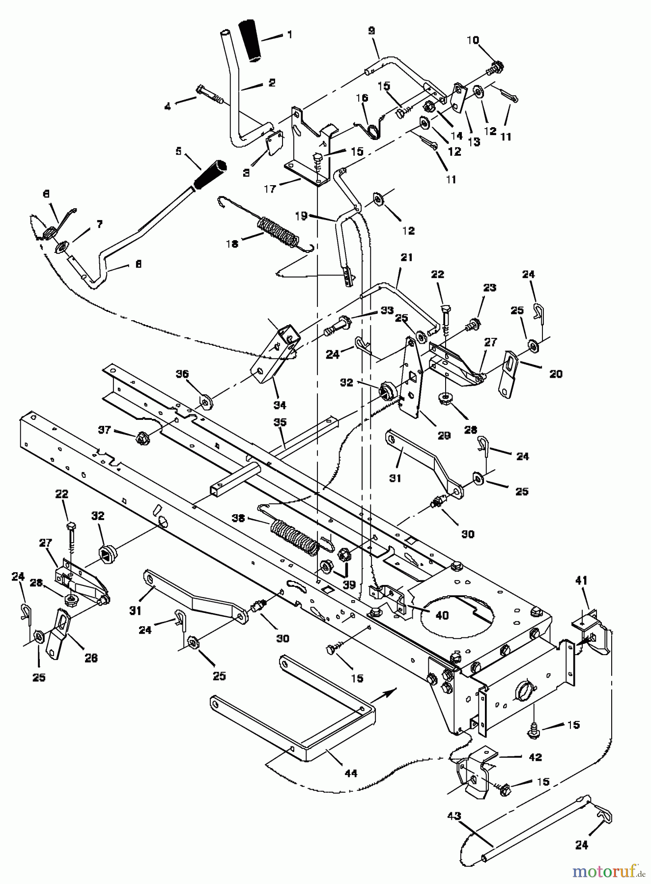  Murray Rasen- und Gartentraktoren 42534A - Murray 42