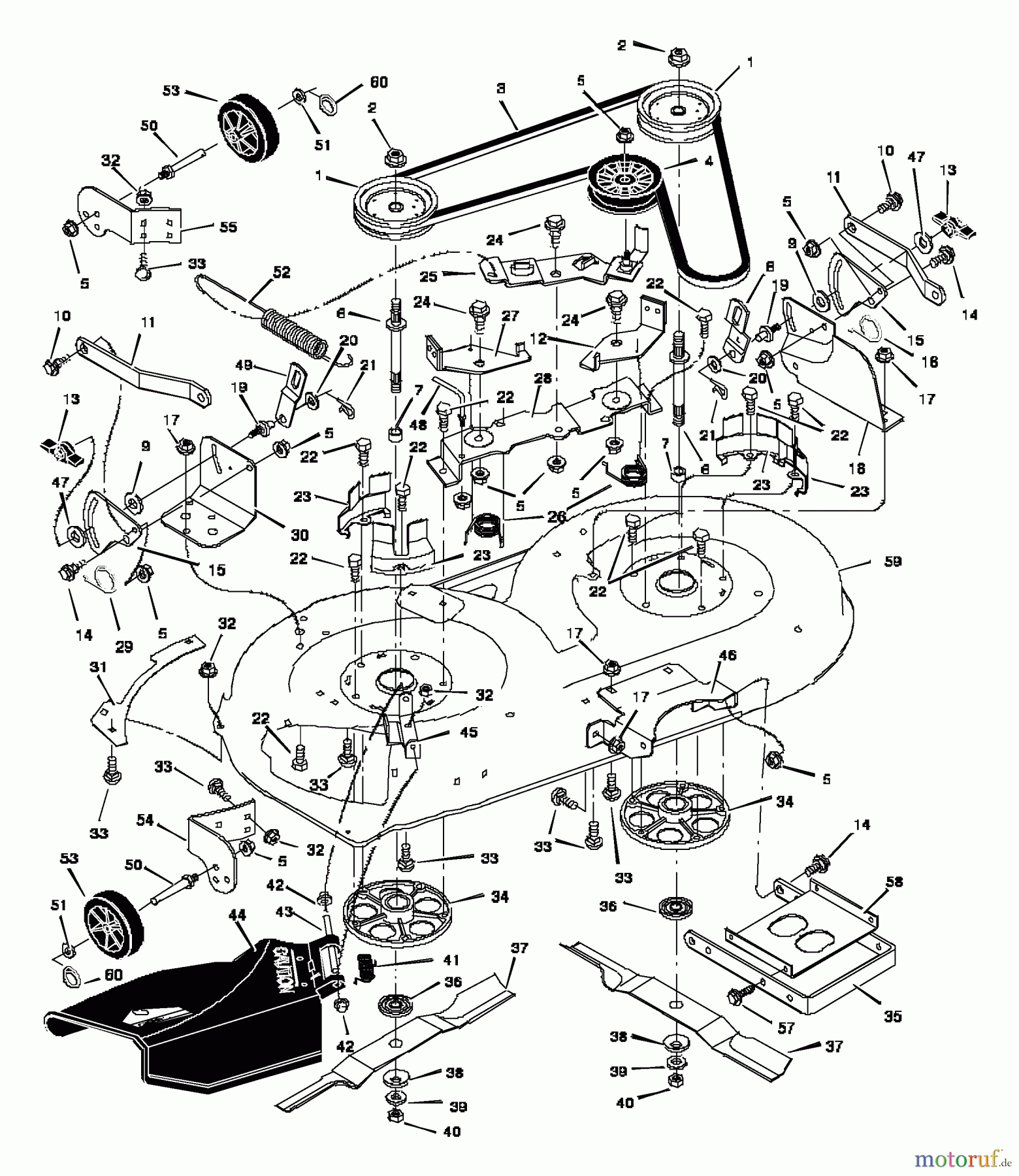  Murray Rasen- und Gartentraktoren 42534x25A - B&S/Murray 42